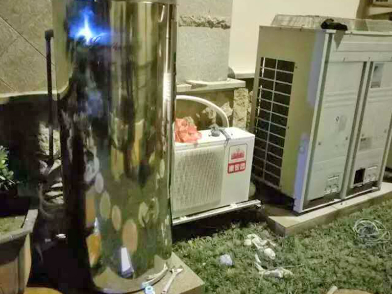 空氣能熱水器安裝案例